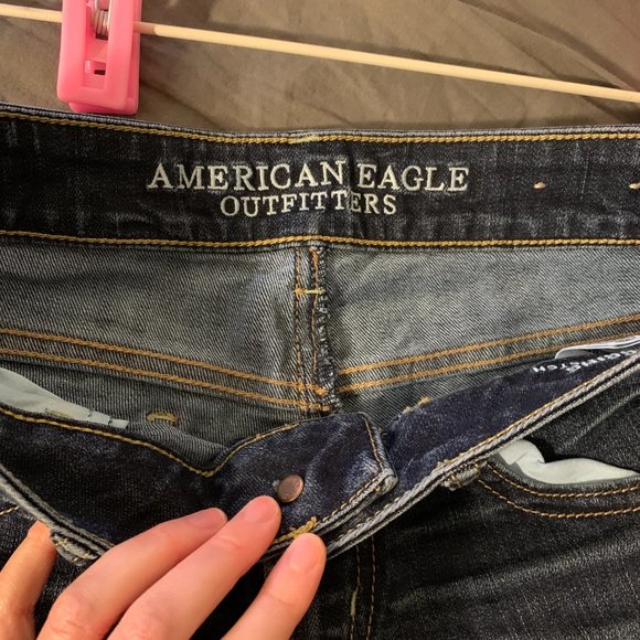 American Eagle Jegging Size 2 Regular Crop Jeans - Picture 7 of 14